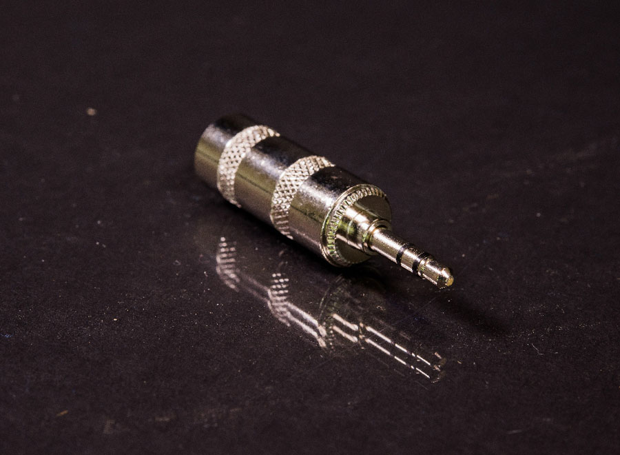 3.5mm Stereo Plug, Nickel AMX Audio